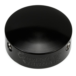 Barefoot Buttons 17-V1-ST-BK V1 Standard Replacement Footswitch Button - Black