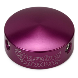 Barefoot Buttons 17-V1-ST-PR V1 Standard Replacement Footswitch Button - Purple