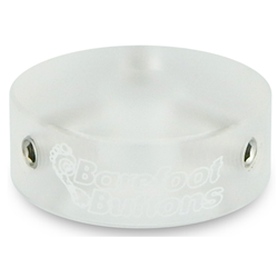 Barefoot Buttons 17-V2-ST-CR V2 Standard Replacement Footswitch Buttons - Clear