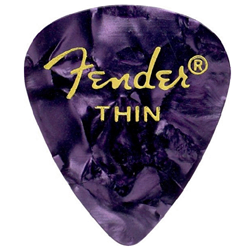 Fender 1980351776 Pick Pack Thin 12pk - Purple Moto
