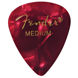 Fender 1980351809 Pick Pack Medium 12pk - Red Moto