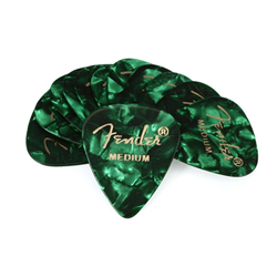Fender 1980351871 Pick Pack Medium 12pk - Green Moto