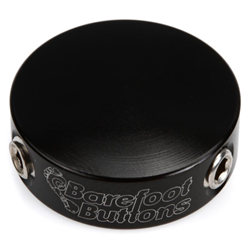 Barefoot Buttons 19-V1-MN-BK V1 Mini Replacement Footswitch Button - Black