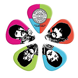 D'Addario 1CWH4-10B6 The Beatles Sargeant Peper - Medium Picks (10pk)