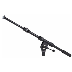 K&M 211/1-BLACK 211-1 Telescoping Boom Arm - Black
