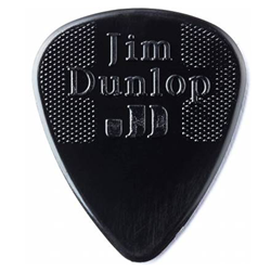 Dunlop 44P-1.0 Nylon Players 1.0mm Picks - Black (12pk)