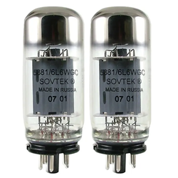 Sovtek 5881M Power Vaccum Tube 6L6-GWC (Matched Pair)