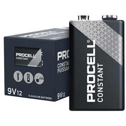 Procell PC1604 Professional 9V Alkaline Batteries (12pk)