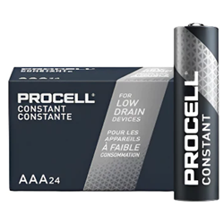 Procell PC2400 Professional AAA 1.5V Alkaline Batteries (24pk)