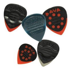 Dava D8125 Control Combo Multi Gauge Design Picks (5pk)