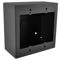 FSR FSR-17188 2 Gang Surface Mount Gang Box - Black