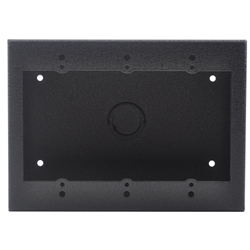 FSR FSR-17190 3 Gang Surface Mount Gang Box - Black