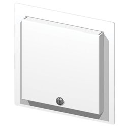 FSR FSR-WB-MR2G Recessed 2 Gang Mount Plate W/metal Cover