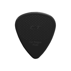 Cats Tongue J-CT88-10 Grip Brain 0.88mm Picks - Black (10pk)
