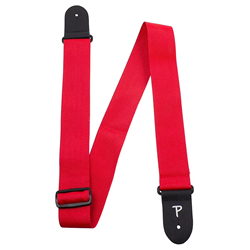Perris NWS20-89 2" Nylon Guitar Strap - Red