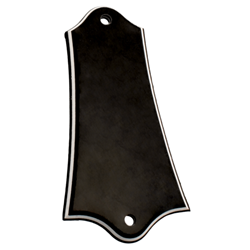 Bandstand P-GT100 Truss Rod Cover - Bell Shape, Fits Gibson, Black