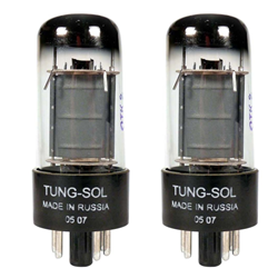 Tung-Sol T-6V6GT-TUNG-MP Power Vacuum Tube 6V6GT Apex (Matched Pair)