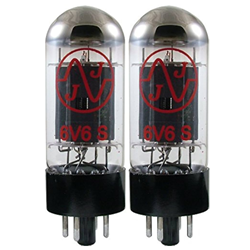 JJ Electronic T-6V6-S-JJ-MPB Poweramp Vacuum Tube - 6V6 Apex Burned-In Matched Pair