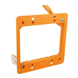 AMX WP-58 VR Double Wallboard Frame Mount Plastic Orange