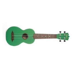 Beaver Creek BCABS-GREEN Ulina Soprano Ukulele - Green  with Gig Bag