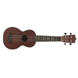 Beaver Creek BCABS-WOOD Ulina Soprano Ukulele - Natural w/ Gig Bag