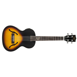 Kala KA-JTE-2TS Archtop Tobacco Burst Tenor Ukulele