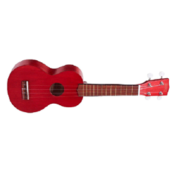 Mahalo MK1-TRD Soprano Ukulele with Gig Bag - Dark Red Wood Grain