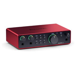 Focusrite 2I2-4TH-GEN Scarlett 4th Gen USB-C Audio Interface