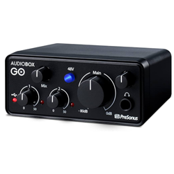 Presonus AUDIOBOX-GO Ultra Compact 2x2 USB-C Audio Interface