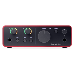 Focusrite SOLO-4TH-GEN Scarlett Solo 4th Gen Audio Interface