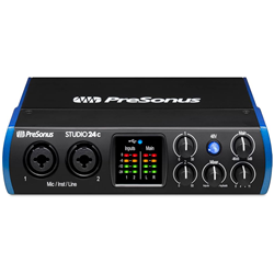 Presonus STUDIO-24C 2x2 USB-C Audio/MIDI Interface