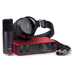 Focusrite STUDIO-4TH-GEN Scarlett 2I2 Studio 4th Gen w/ Mic & Headphones