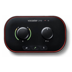 Focusrite VOCASTER-ONE Podcast Audio Interface With Usb-C (1-In/2-out)