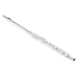 Jupiter JFL710 Closed Hole, Offset G, Silver Plated C Flute  w/ Case