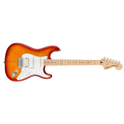 Squier 0378152547 Affinity Series FMT HSS Stratocaster Electric Guitar - Sienna Sunburst