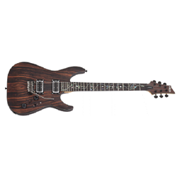 Schecter 3337-SHC C-1 Exotic Ebony Electric Guitar- Natural Satin