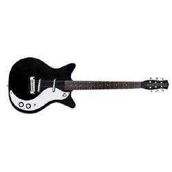 Danelectro D59M-BLACK Electric Guitar With Nos+ - Black