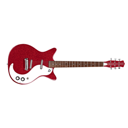 Danelectro D59M-REDMET 59 Guitar Nos + Red Metalflake