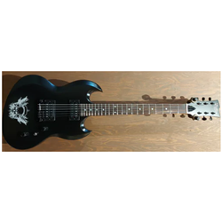 Dillion DXC-60 (USED) DX Dragon Series with Wrap-around Bridge - Black Satin