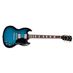 Gibson SG6100PKNH1 SG Standard '61 Stopbar - Pelham Blue Burst w/ Hardshell Case