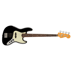 Fender 0193970706 American Professional II Jazz Bass - Black w/ Hardshell Case