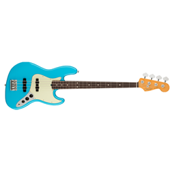 Fender 0193970719 American Professional II Jazz Bass - Miami Blue w/ Hardshell Case