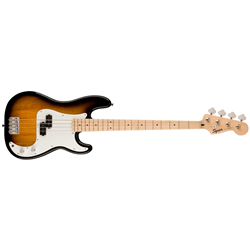 Squier 0373902503 Sonic Precision Electric Bass Guitar - 2-Colour Sunburst