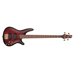Ibanez SR300EDXWZM Soundgear Series Electric Bass Guitar - Wine Red Frozen Matte