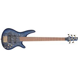 Ibanez SR305EDXCZM 5-String Electric Bass - Cosmic Blue Frozen Matte