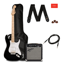 0371720006 Squier Sonic Stratocaster Pack - Black