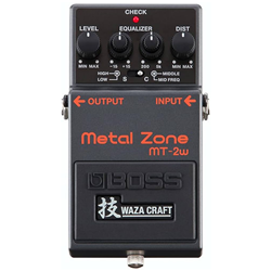 Boss MT-2W Waza Craft Metal Zone Pedal