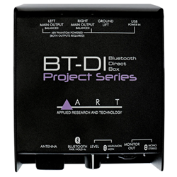 BT-DI ART Pro Audio
Bluetooth Direct Box