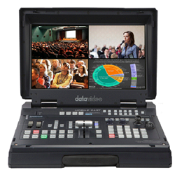 Datavideo HS-1600T MK II 4-Channel HD/SD HDBaseT Portable Video Streaming Studio
