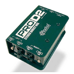 Radial R800 1102 Pro-D2 Stereo Direct Box